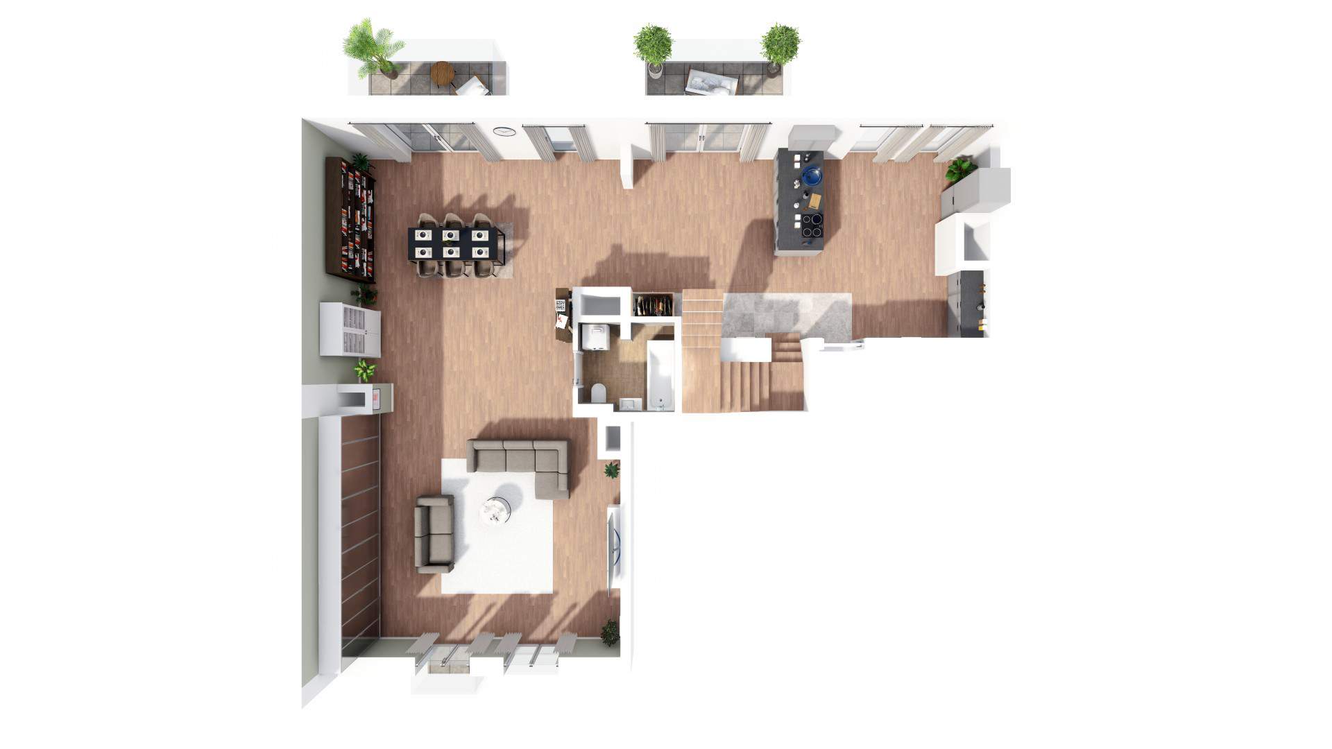 2 rooms · 240,4 m² · Floor 6.7 · Unit B1.83