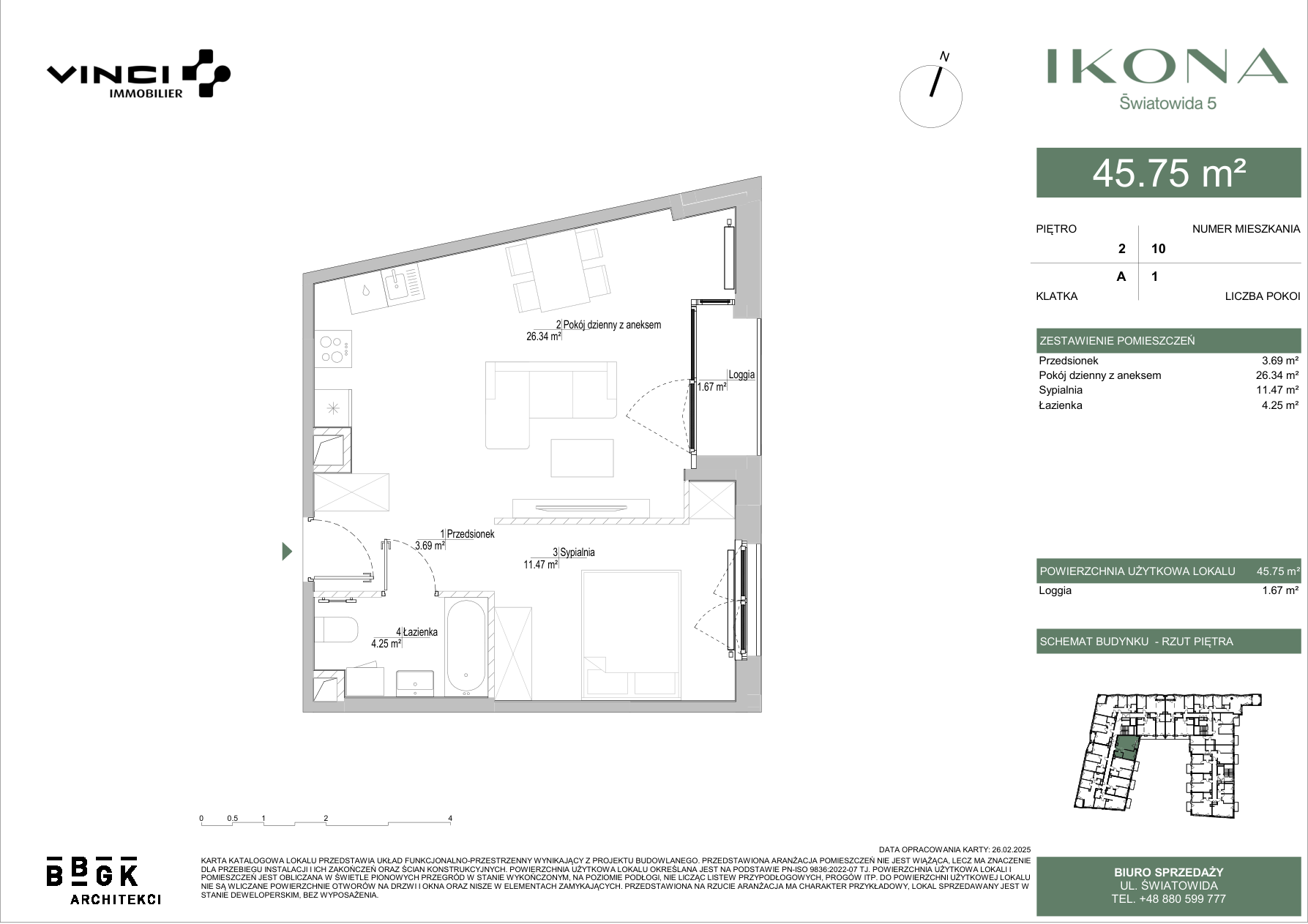 0 m² · Lokal M010