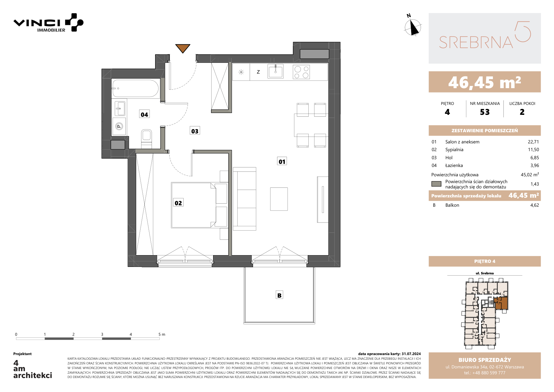 0 m² · Квартира 5/53